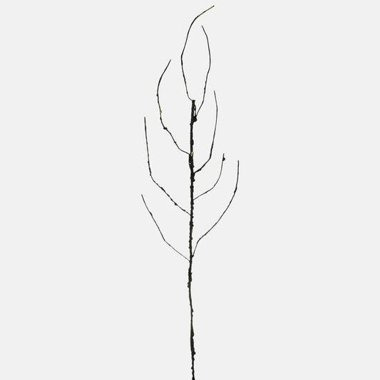 Lehdetön oksa Harmaa - Tekokukat.fi