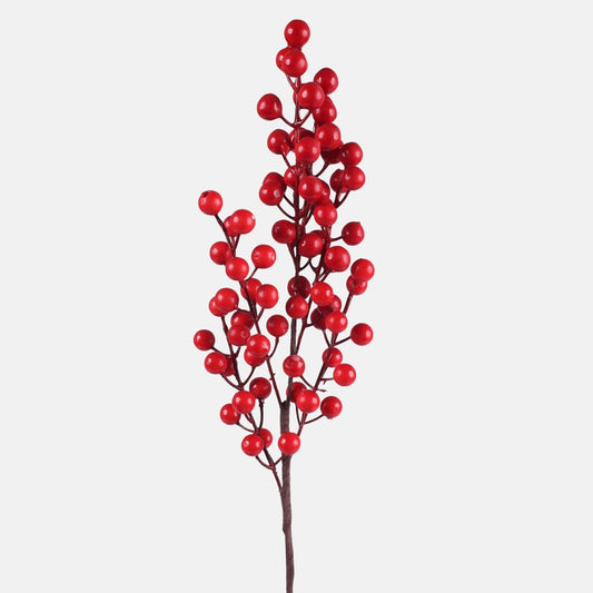 Oksu marjoilla punainen - Tekokukat.fi