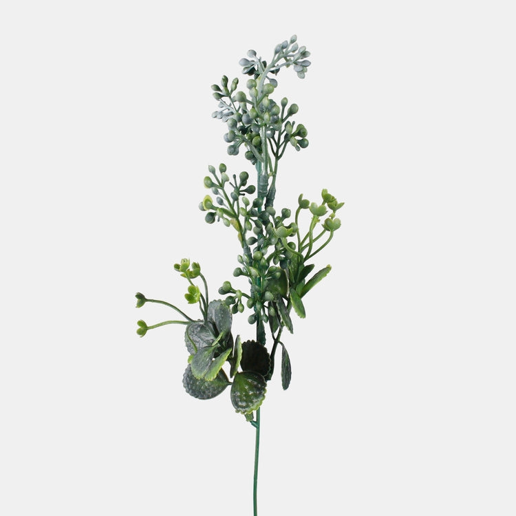 Oksu marjoilla vihreä 1 - Tekokukat.fi