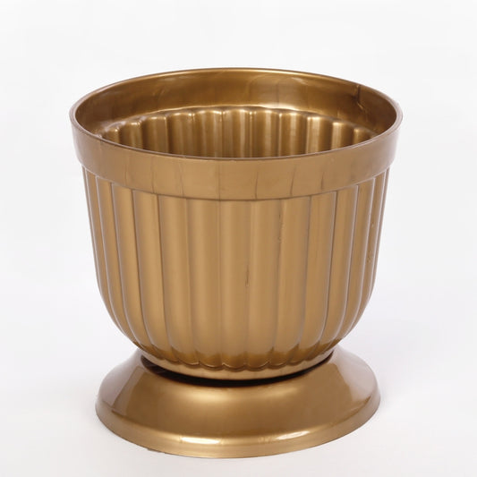 Kukkaruukku 14 cm Kulta - Tekokukat.fi