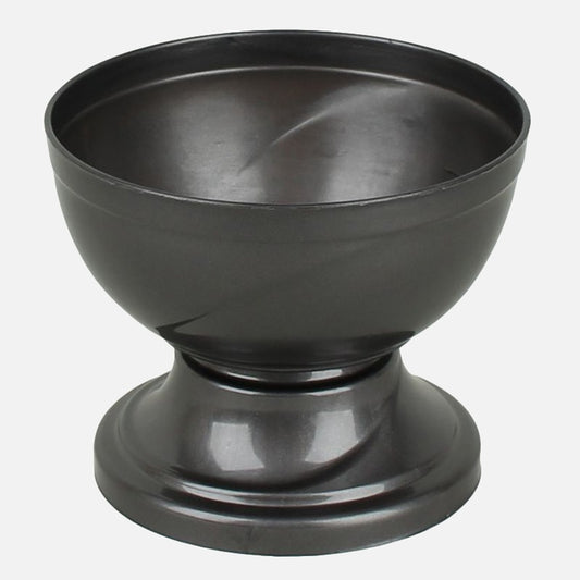 Kukkaruukku 18 cm Grafiitti - Tekokukat.fi