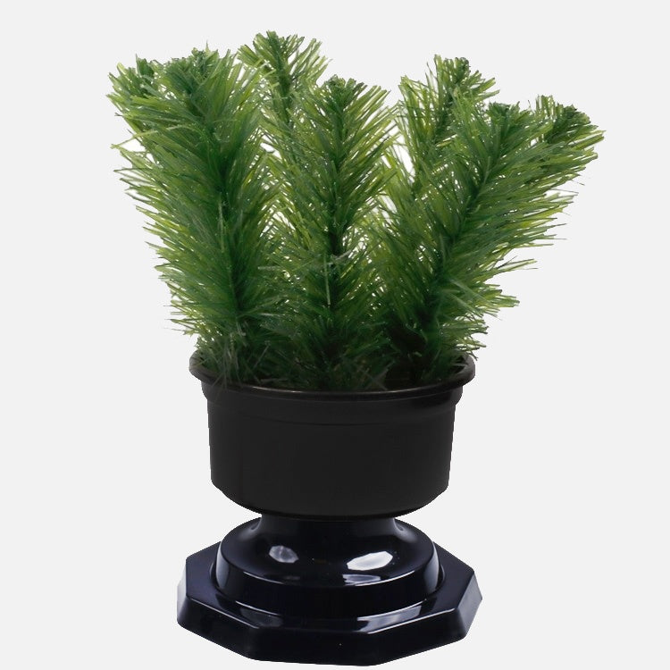 Kukkaruukku sementtitäytteellä Musta - Tekokukat.fi