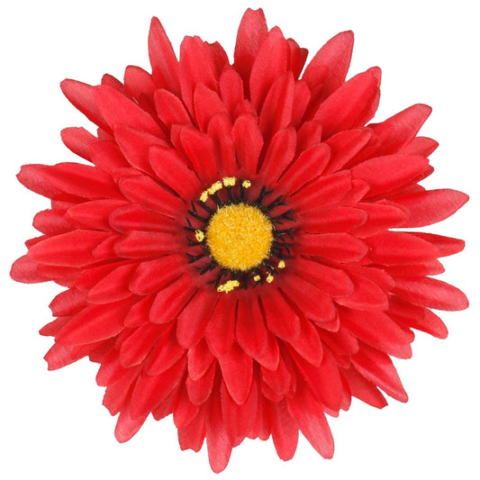 Gerbera Punainen/Musta - Tekokukat.fi