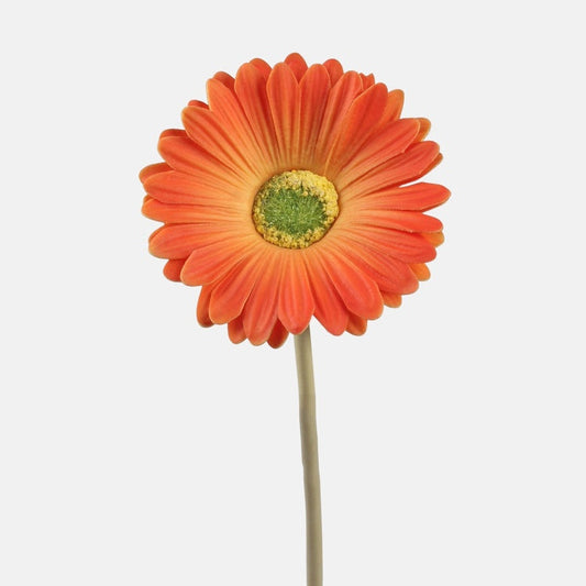 Gerbera tekokukka oranssi - Tekokukat.fi