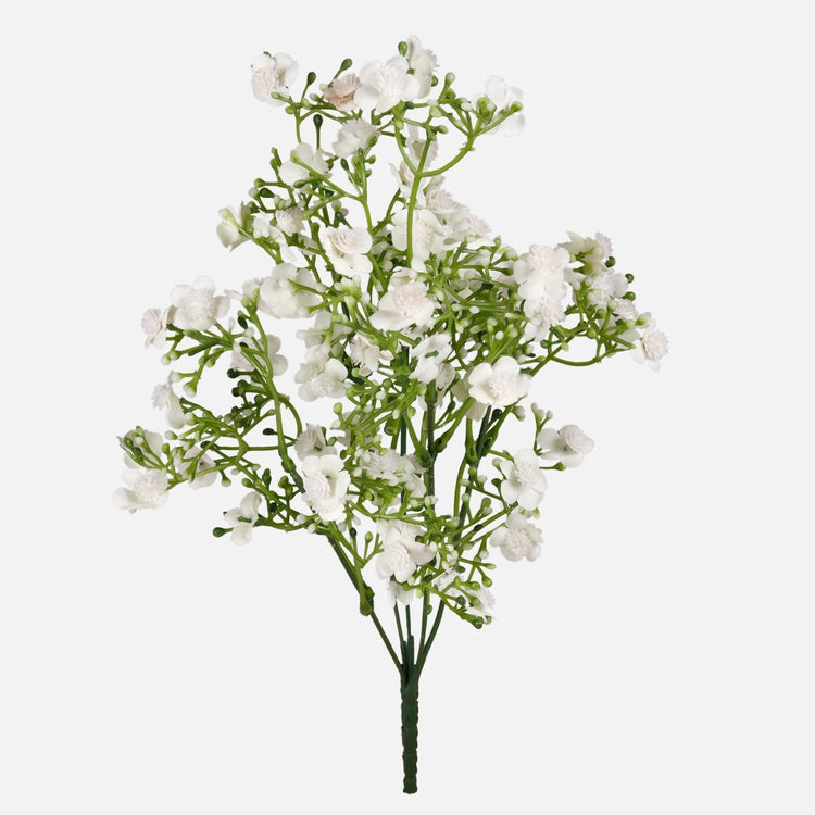 Gypsophila x 5 tekokukkakimppu valkoinen