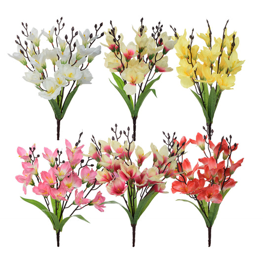 Gladiolus – tekokukkakimppu, 44cm