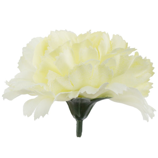 Satiini neilikka Kerma/Lt. Keltainen - Tekokukat.fi