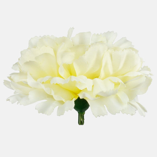 Satiini neilikka Luutnantti Keltainen - Tekokukat.fi