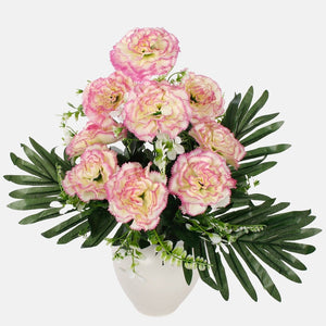 Kermainen/vaaleanpunainen reuna