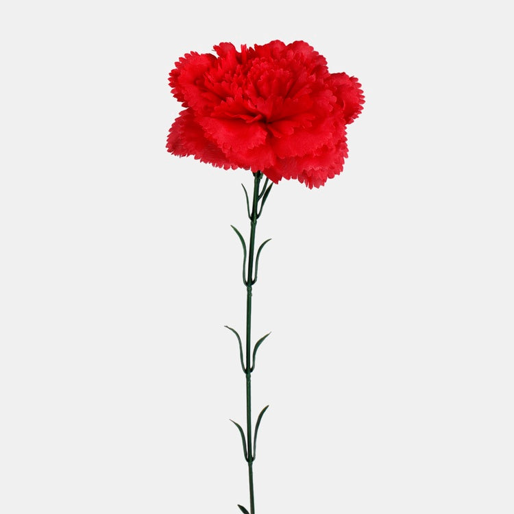 Neilikka tekokukka puhdas punainen - Tekokukat.fi