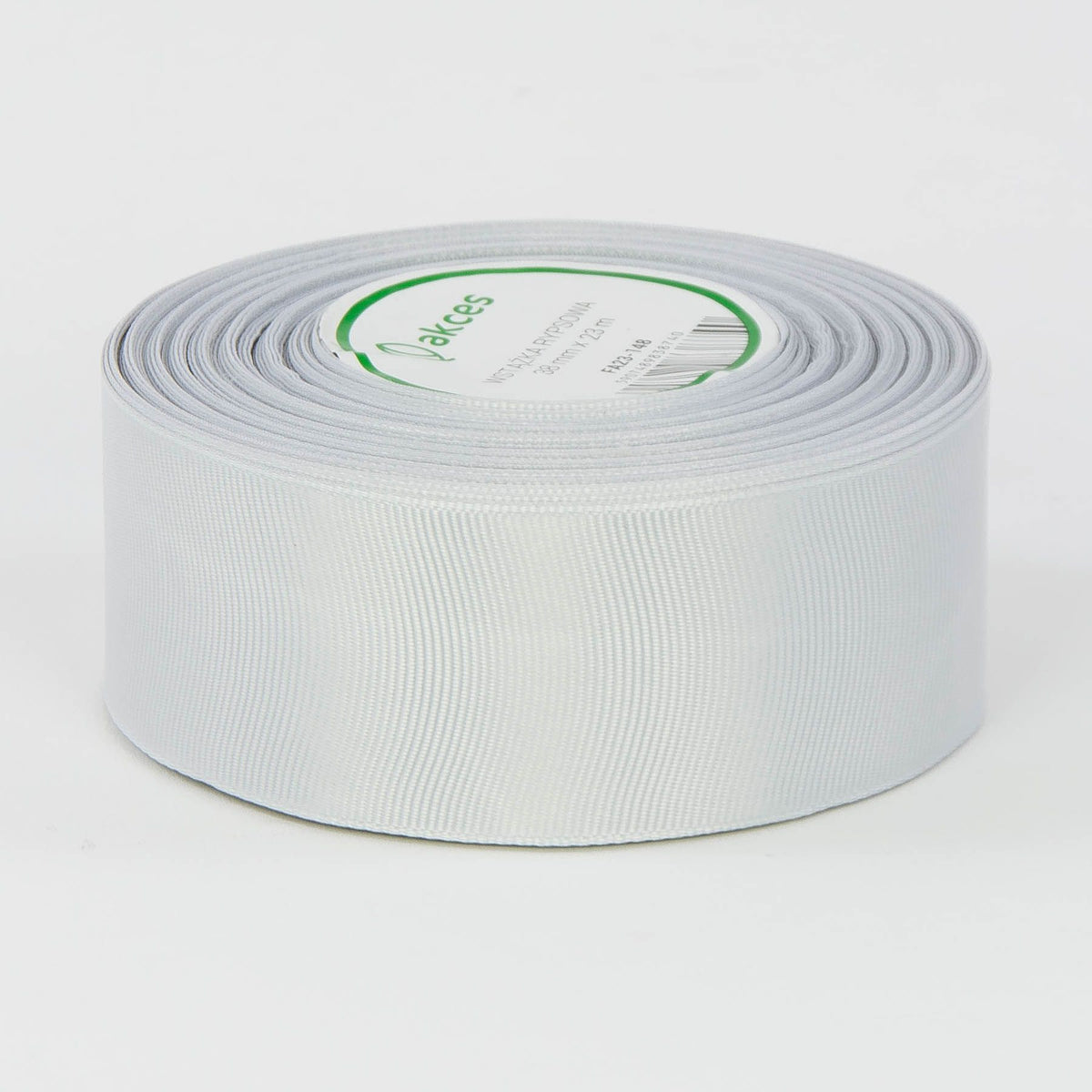 Hopeanvärinen koristenauha, 38 mm