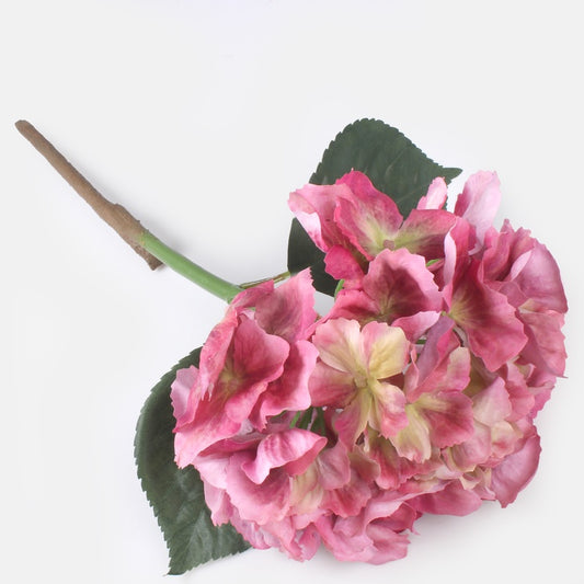 Kumitettu hortensia Mauve/Lt. Vihreä - Tekokukat.fi