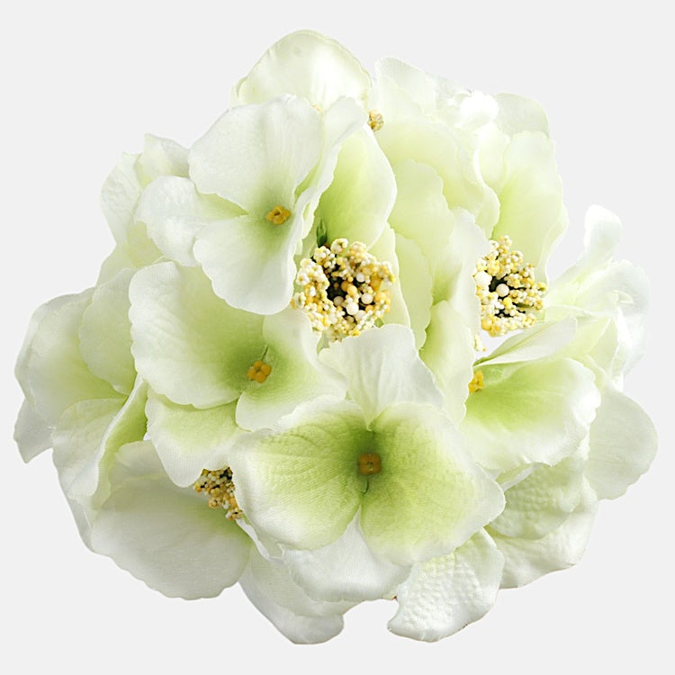 Satiininen hortensia Luutnantti Green - Tekokukat.fi