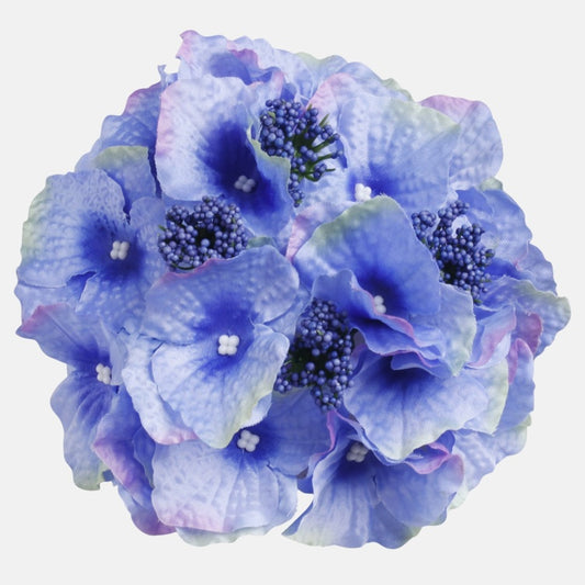 Hortensia Siniset/vaaleanpunaiset ja vihreät täplät - Tekokukat.fi