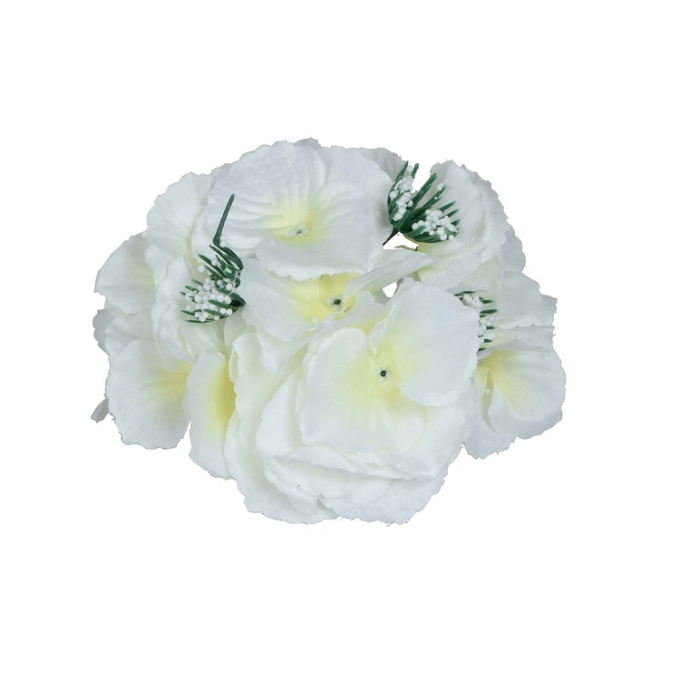 Hortensia Lt. Keltainen/kermanvärinen - Tekokukat.fi