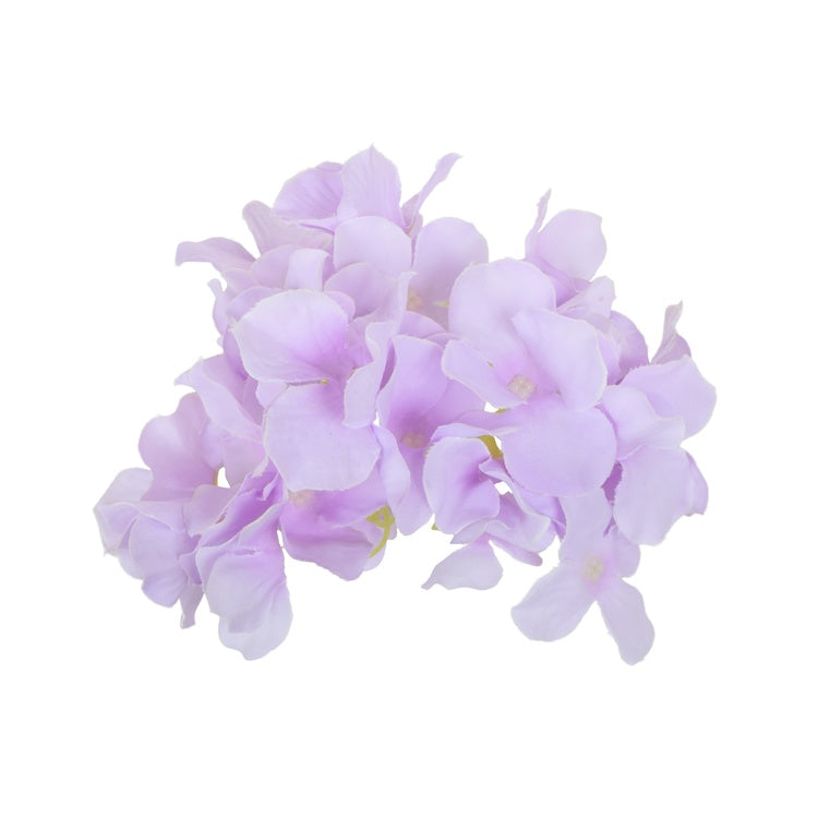 Hortensia Valkoinen/Lt. Violetti - Tekokukat.fi