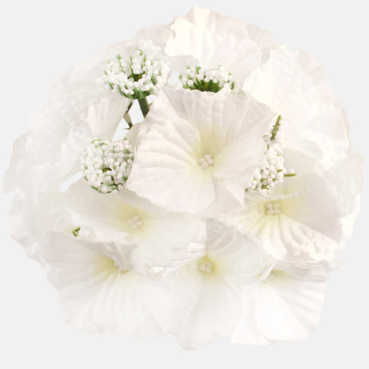 Hortensia Kerma/keltainen - Tekokukat.fi