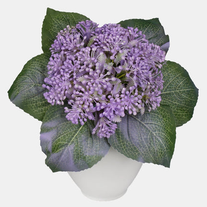 Hortensia tekokukkakimppu liila