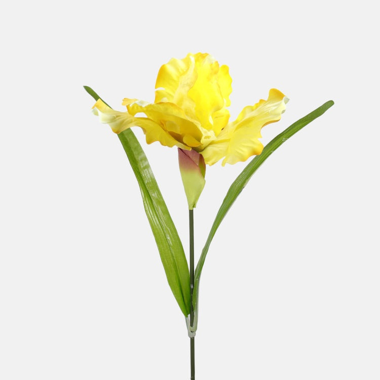 Iiris tekokukka keltainen - Tekokukat.fi
