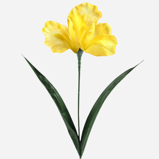 Iiris tekokukka keltainen - Tekokukat.fi