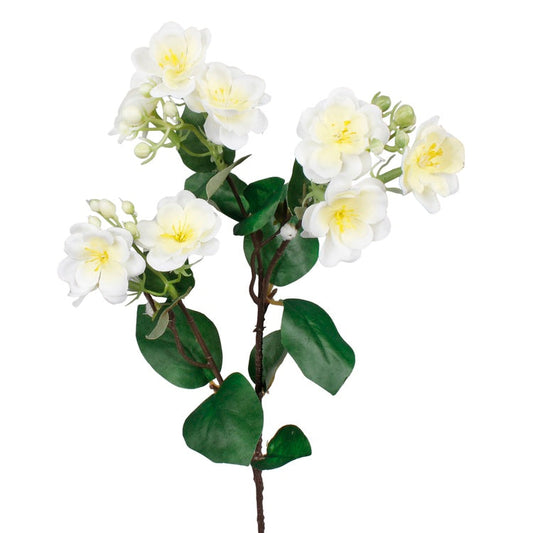 Jasmiini tekokukka vaaleankeltainen - Tekokukat.fi