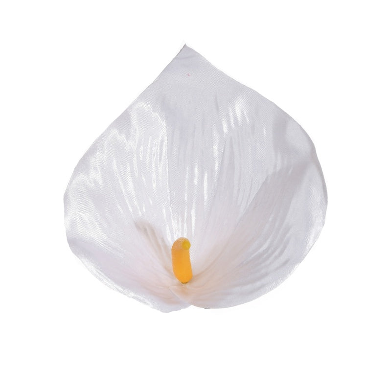 Satiini calla Puhdas valkoinen - Tekokukat.fi