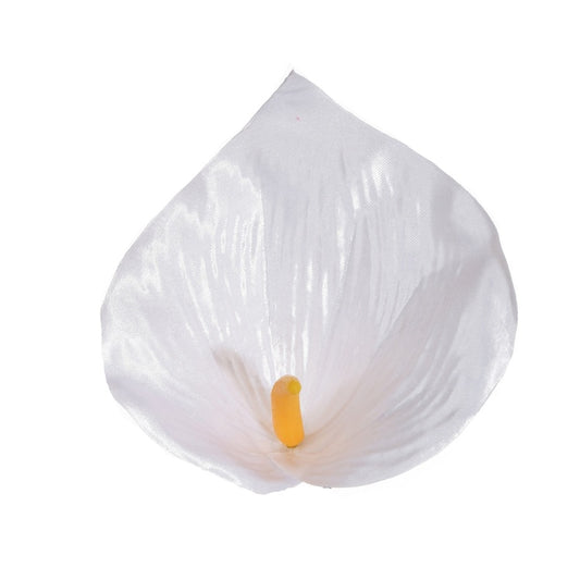 Satiini calla Puhdas valkoinen - Tekokukat.fi