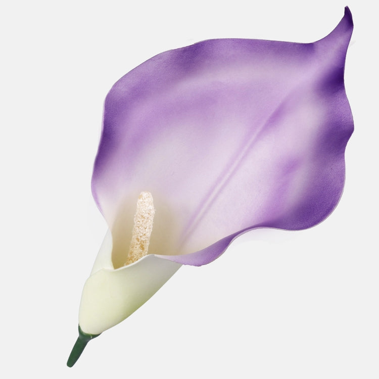 Violetti kalla tekokukkapää 20 cm - Tekokukat