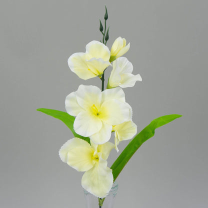 Kermanvärinen gladiolus – tekokukka, 12 kpl