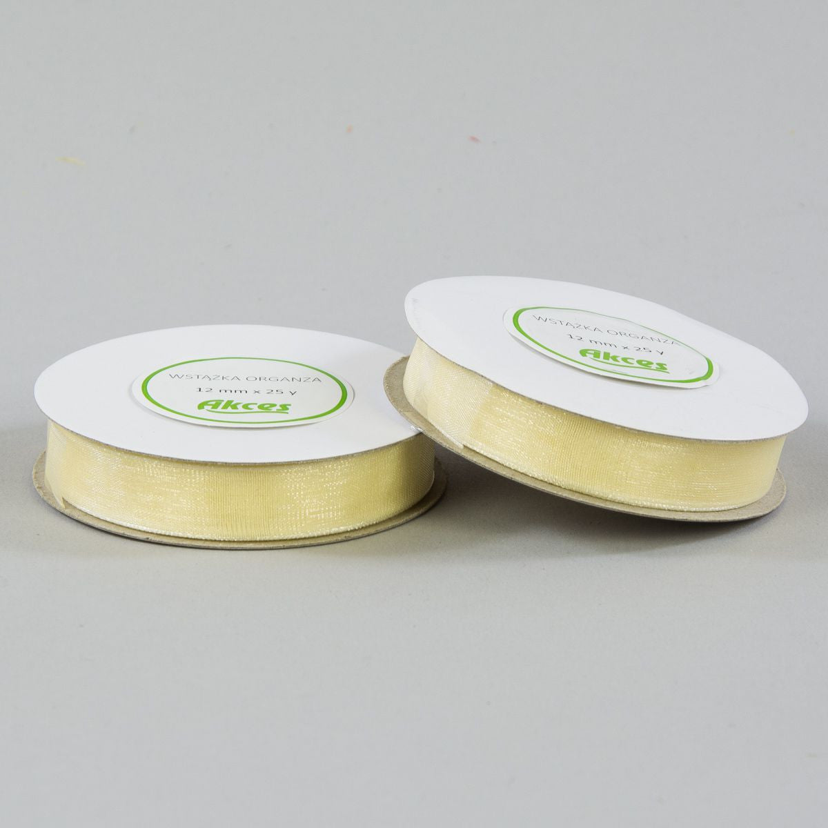 Kermanvärinen koristenauha, 12 mm
