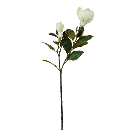 Kermanvärinen magnolia – tekokukka, 82 cm