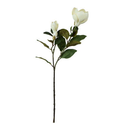 Kermanvärinen magnolia – tekokukka, 82 cm