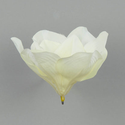 Kermanvärinen magnolia – tekokukkapää, 9 cm, 12 kpl