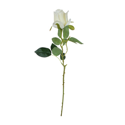 Kermanvärinen tekoruusun kukkavarsi, 67 cm