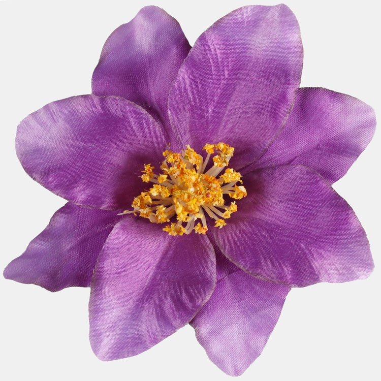 Elämänlanka Lila/keltainen keskus - Tekokukat.fi