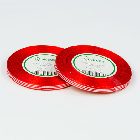 Koristenauha, satiini, 6 mm