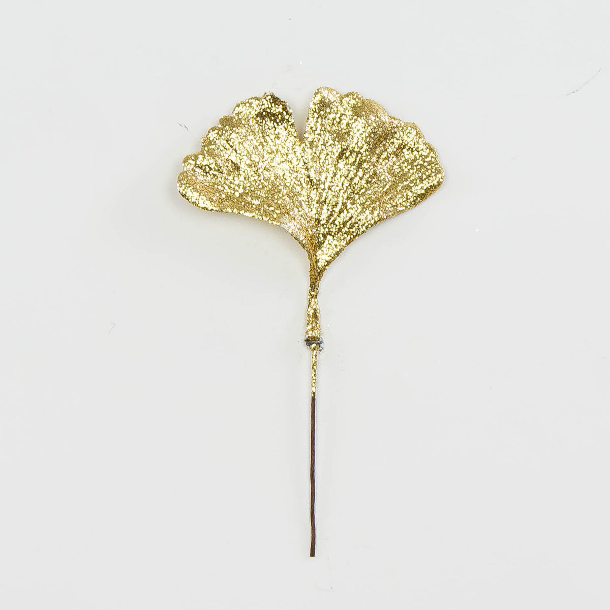 Kullanvärinen joulukoriste, kimalle, 14 cm