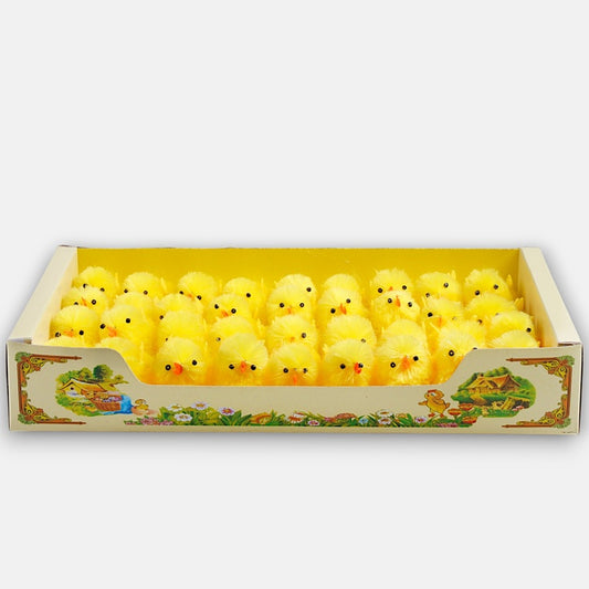 Pääsiäiskana x 36 kpl Keltainen - Tekokukat.fi