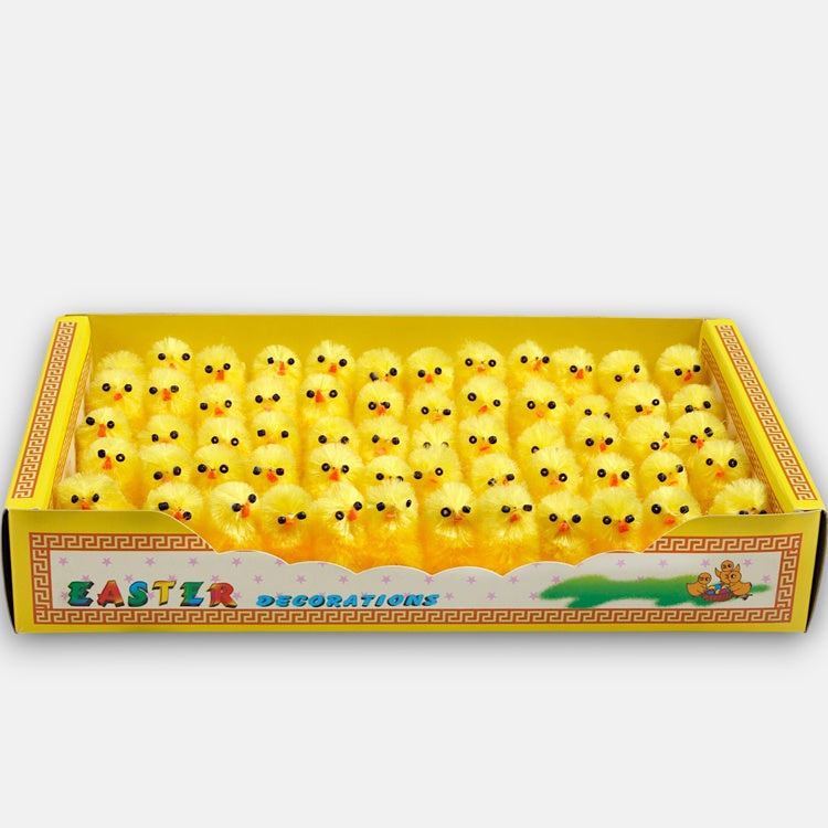 Pääsiäinen kana x 60 kpl Keltainen - Tekokukat.fi