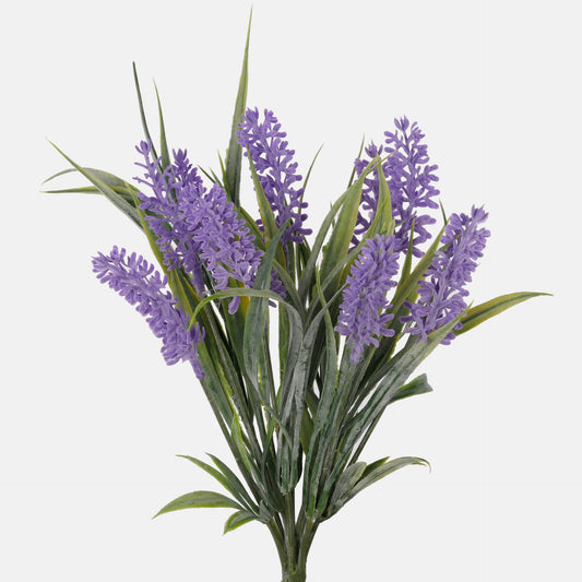 Laventelinvärinen tekolaventelin kimppu, 32 cm