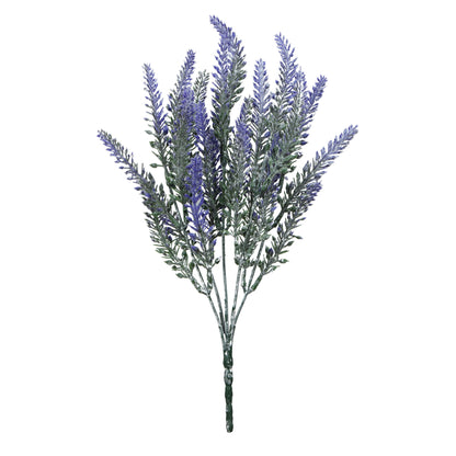 Laventelinvärinen tekolaventelin kimppu, 38 cm