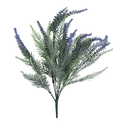 Laventelinvärinen tekolaventelin kimppu, 41 cm