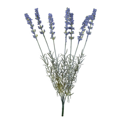Laventelinvärinen tekolaventelin kimppu, 42 cm