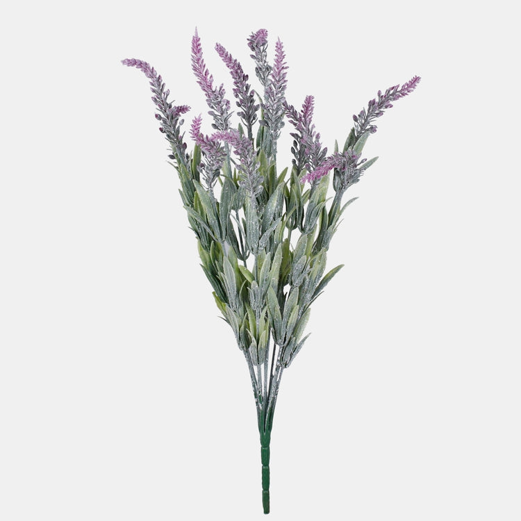 Laventeli x 12 tekokukkakimppu violetti