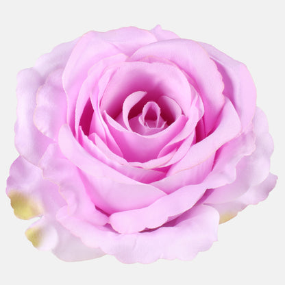 Liila tekoruusun kukkapää, 12 cm