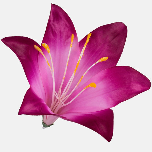 Satiini lilja Burgundy w/Dk. Reuna - Tekokukat.fi