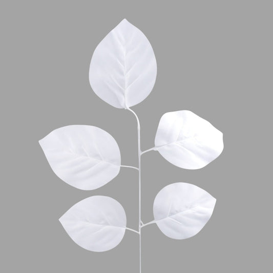 Lehmuspuun oksa 1 x 5 Valkoinen - Tekokukat.fi