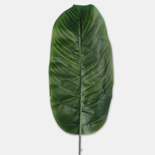 Banaanin lehti vihreä 2 - Tekokukat.fi