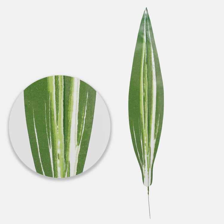 Dracaenan lehti t.t. vihreä/kerma - Tekokukat.fi