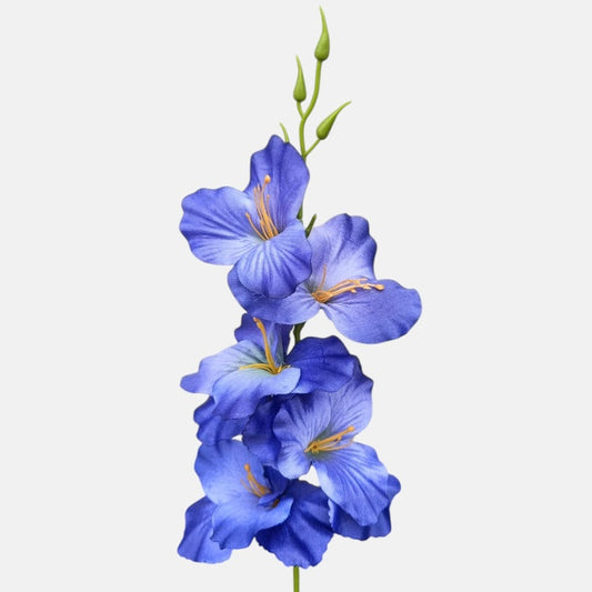 Gladiolus satiini tekokukka safiirinsininen - Tekokukat.fi